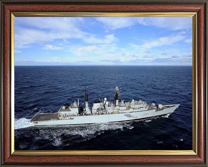 HMS Chatham F87 | Photo Print | Framed Print | Poster | Type 22 | Frigate | Royal Navy Hampshire Prints