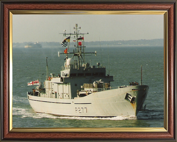 HMS Anglesey P277 Royal Navy Island class Patrol Vessel Photo Print or Framed Photo Print - Hampshire Prints