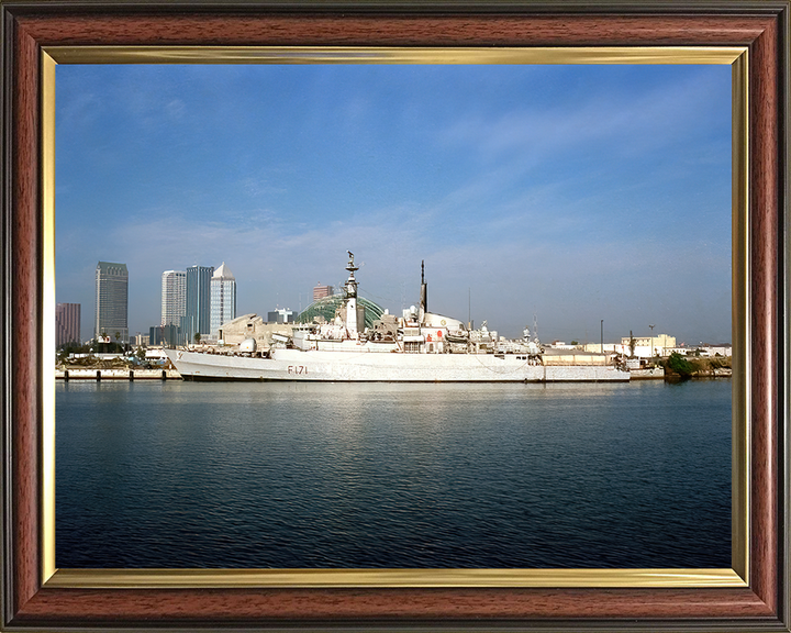 HMS Active F171 Royal Navy Type 21 frigate Photo Print or Framed Print - Hampshire Prints