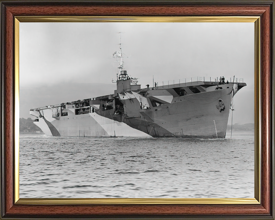 HMS Activity D94 | Photo Print | Framed Print | Poster | Escort Carrier | Royal Navy Hampshire Prints