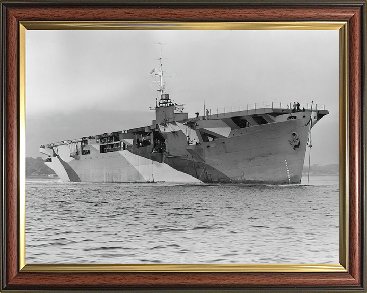 HMS Activity D94 | Photo Print | Framed Print | Poster | Escort Carrier | Royal Navy Hampshire Prints
