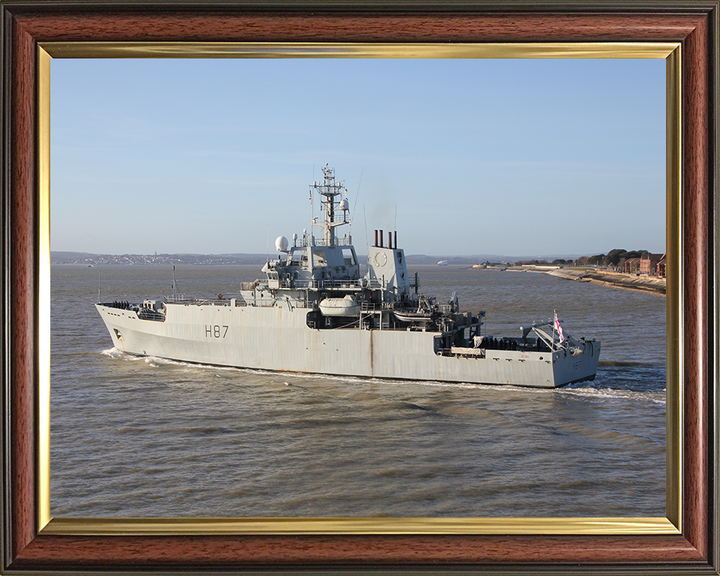 HMS Echo H87 Royal Navy Echo class survey vessel Photo Print or Framed Print - Hampshire Prints