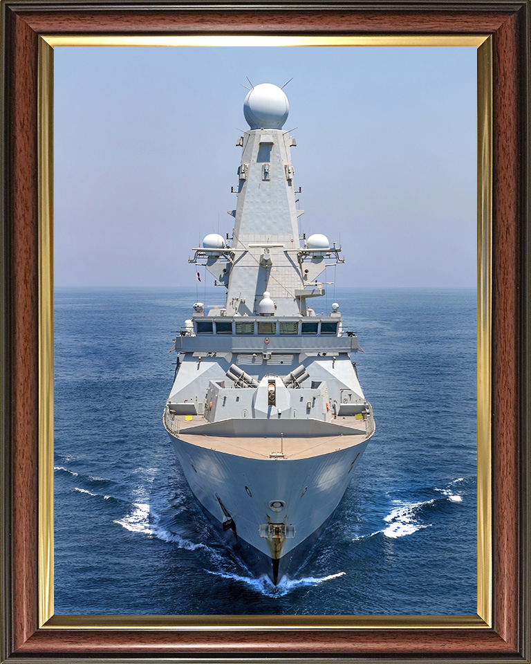 HMS Duncan D37 Royal Navy Type 45 Destroyer Photo Print or Framed Print - Hampshire Prints