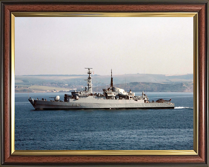 HMS Amazon F169 Royal Navy type 21 Frigate Photo Print or Framed Print - Hampshire Prints