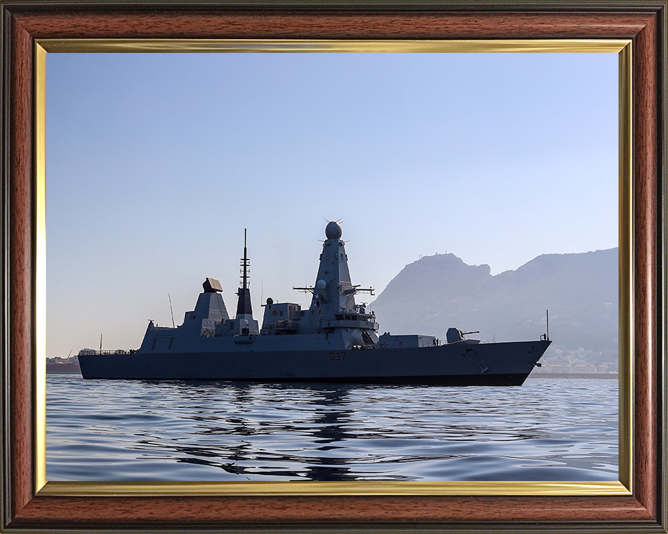 HMS Duncan D37 Royal Navy Type 45 Destroyer Photo Print or Framed Print - Hampshire Prints