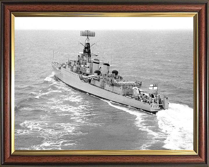 HMS Ashanti F117 Royal Navy Tribal Class Frigate Photo Print or Framed Print - Hampshire Prints