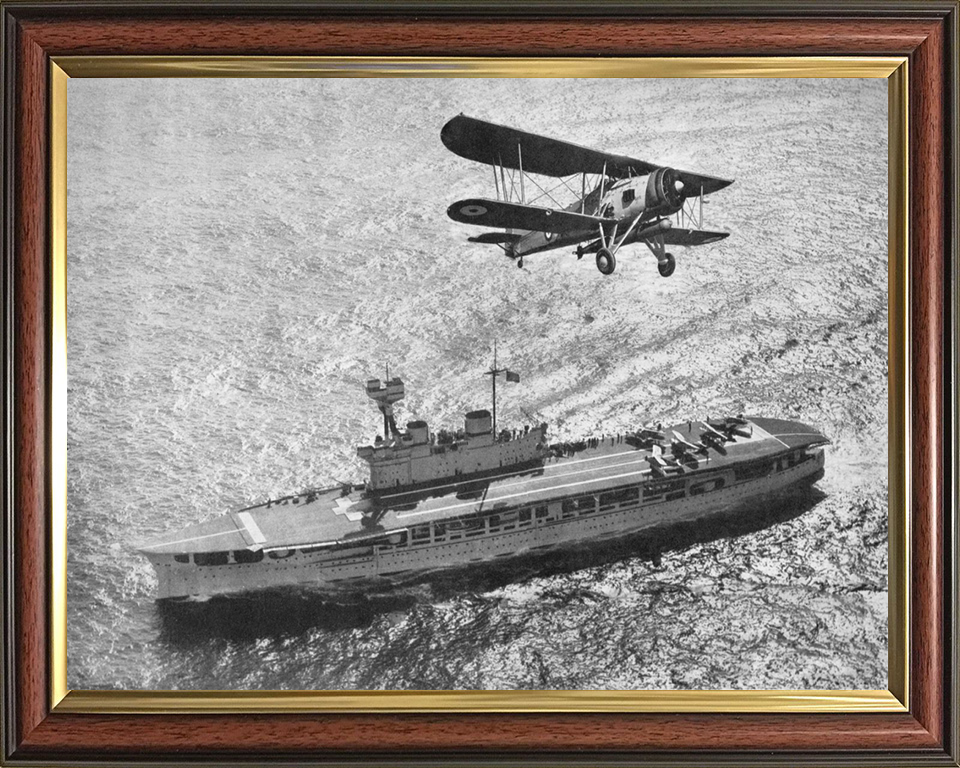 HMS Eagle (1918) | Photo Print | Framed Print | Poster | Aircraft Carrier | Royal Navy Hampshire Prints