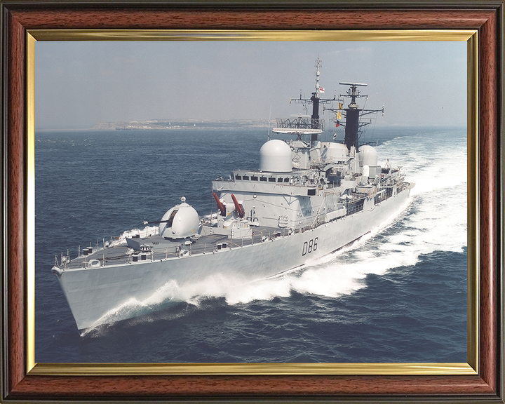 HMS Birmingham D86 Royal Navy Type 42 destroyer Photo Print or Framed Print - Hampshire Prints