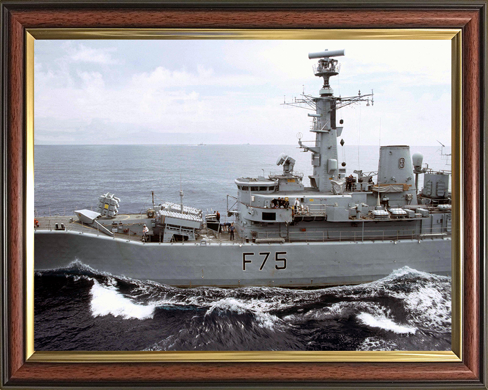 HMS Charybdis F75 | Photo Print | Framed Print | Leander Class | Frigate | Royal Navy Hampshire Prints