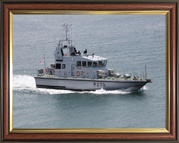 HMS Biter P270 Royal Navy Archer class P2000 patrol vessel Photo Print or Framed Print - Hampshire Prints