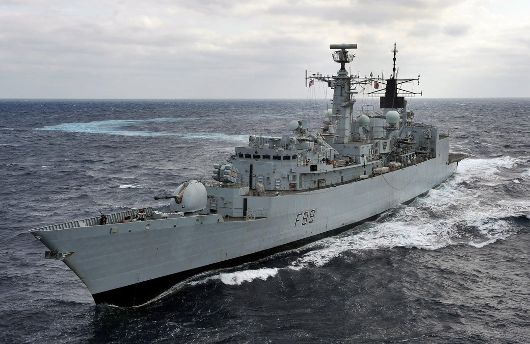 HMS Cornwall F99 | Photo Print | Framed Print | Poster | Type 22 | Frigate | Royal Navy Hampshire Prints