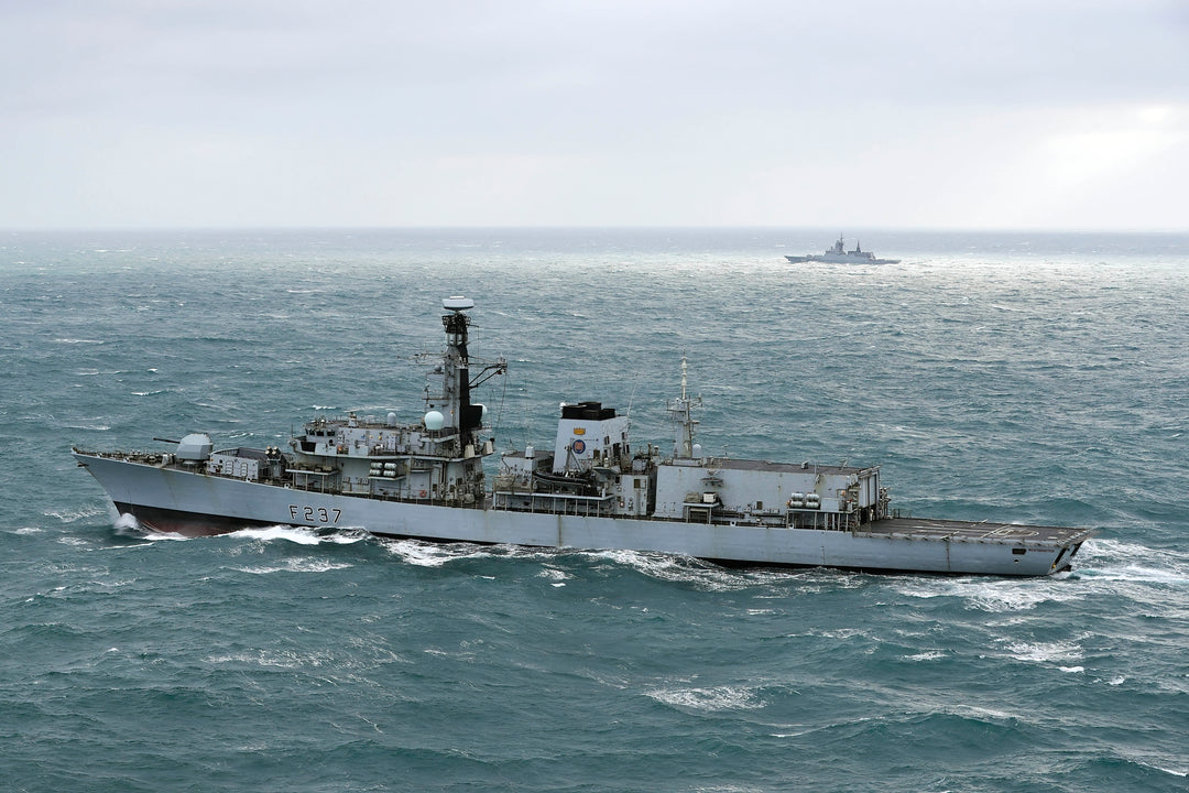 HMS Westminster F237 Royal Navy type 23 frigate Photo Print or Framed Print - Hampshire Prints
