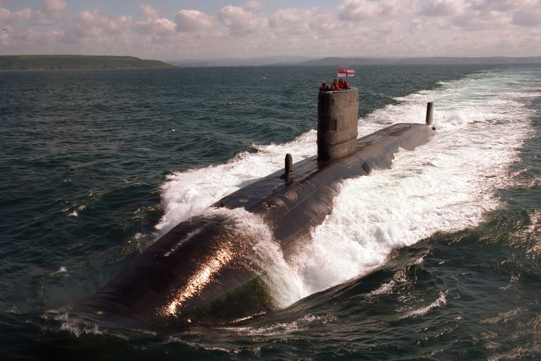 HMS Turbulent S87 Royal Navy Trafalgar class Submarine Photo Print or Framed Print - Hampshire Prints