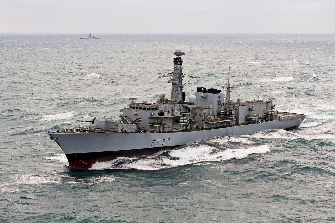 HMS Westminster F237 Royal Navy Type 23 frigate Photo Print or Framed Print - Hampshire Prints