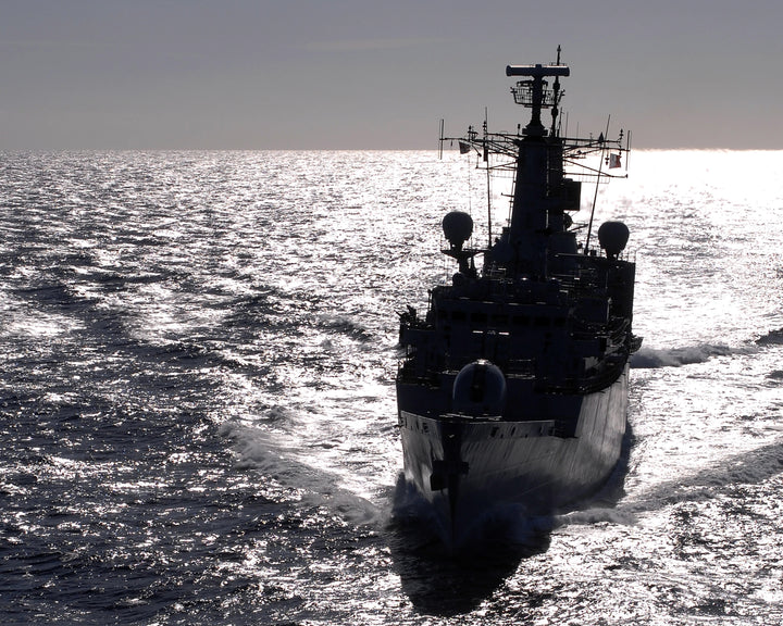 HMS Campbeltown F86 Royal Navy Type 22 Frigate Photo Print or Framed Photo Print - Hampshire Prints