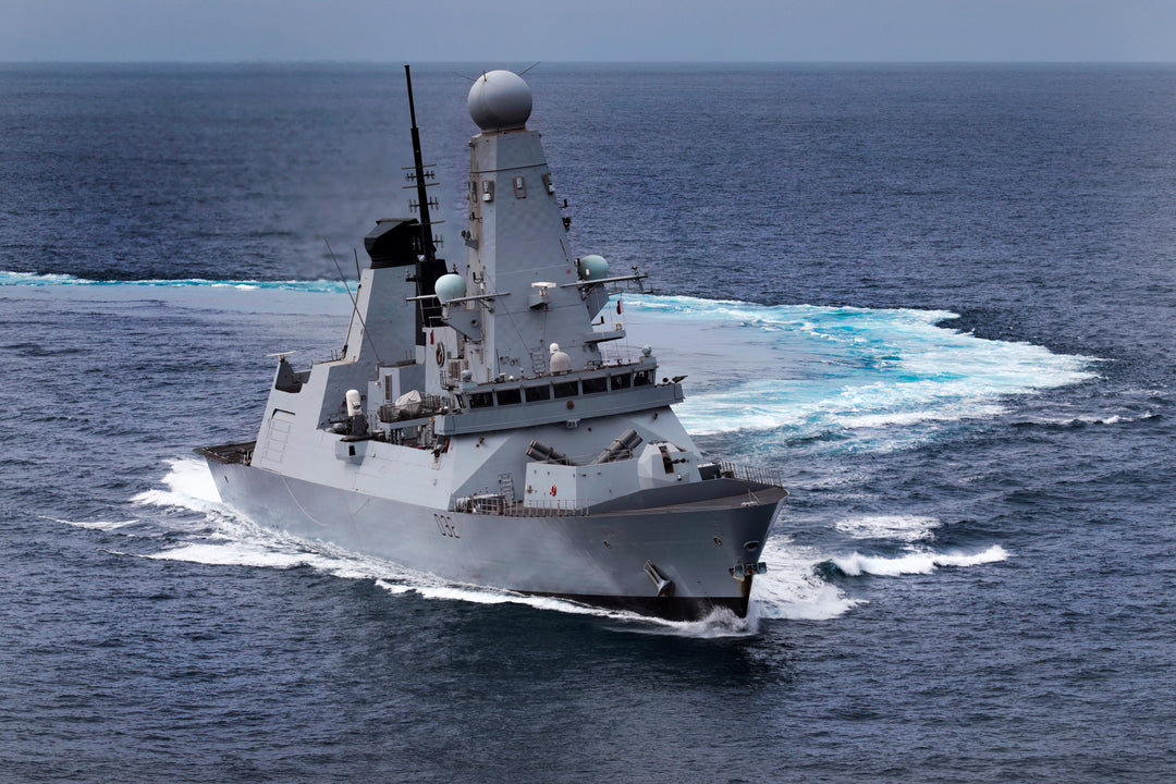 HMS Daring D32 | Photo Print | Framed Print | Poster | Type 45 | Destroyer | Royal Navy Hampshire Prints