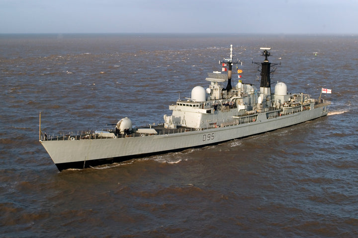 HMS Manchester D95 | Photo Print | Framed Print | Type 42 | Destroyer | Royal Navy Hampshire Prints 6 x 4 No Frame No