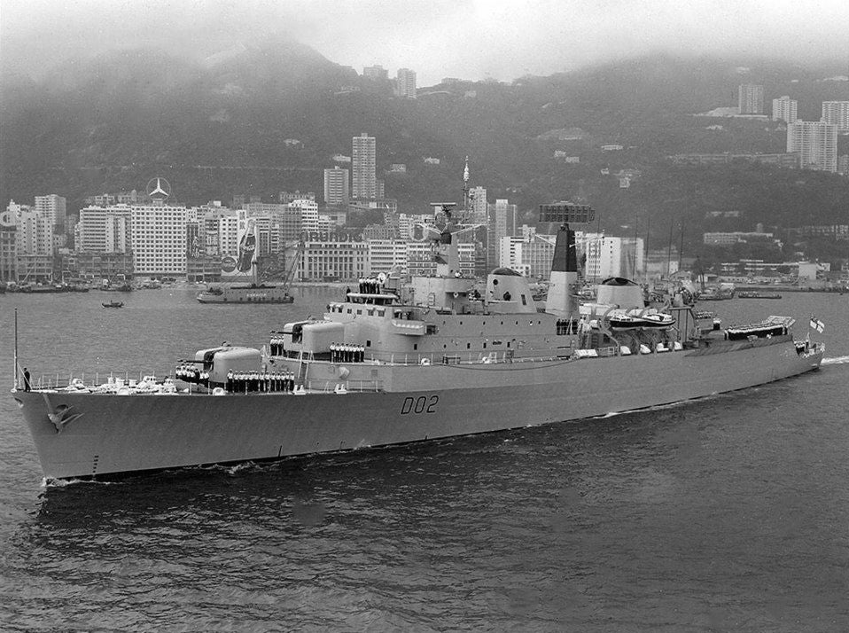 HMS Devonshire D02 Royal Navy County class destroyer Photo Print or Framed Print - Hampshire Prints