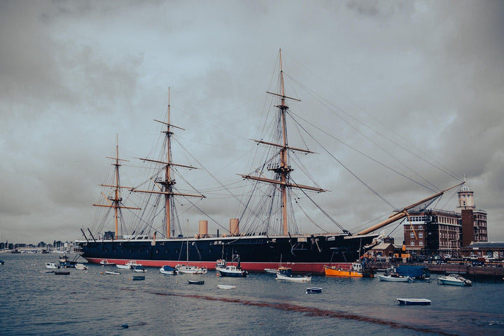 HMS Warrior 1860 | Photo Print | Framed Print | Poster | Steam-powered Armoured Frigate | Royal Navy Hampshire Prints